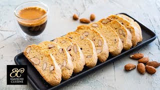 Biscotti Recipe  Cantucci  ビスコッティの作り方 [upl. by Lonergan374]