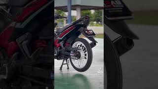 Yamaha lc 135 v5 2017 spec 63 4arabgaragemotorsport TikTokAwardsMY2024 lcv1 lcv2 rxz 125zr [upl. by Eelyam]