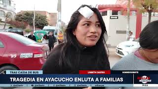 Willax Noticias Edición Central  JUL 17  TRAGEDIA EN AYACHUCHO ENLUTA A FAMILIAS  Willax [upl. by Aruabea]