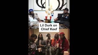 Lil Durk on Chief Keef [upl. by Sekoorb]