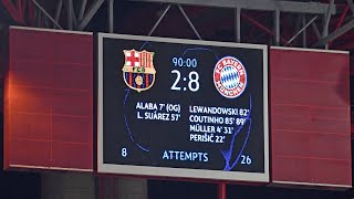 82 What a night Highlights FC Barcelona  FC Bayern [upl. by Eliathas]