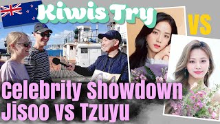 BLACKPINK Jisoo VS TWICE Tzuyu Celebrity Showdown [upl. by Ainak]