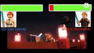 obiwan kenobi vs anakin skywalker with healthbars [upl. by Colby]