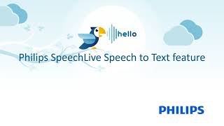 How to use speech to text with Philips SpeechLive [upl. by Janet]