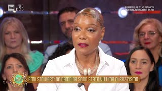 Amii Stewart quotVittima di razzismo da bambinaquot  Da Noi a ruota libera 13102024 [upl. by Elicec]