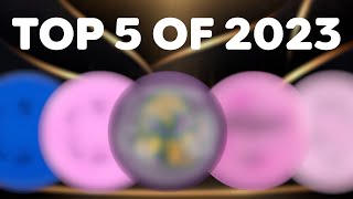 TOP 5 Discs I Threw in 2023 [upl. by Atisor]