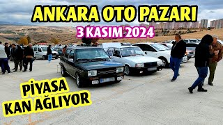 ANKARA OTO PAZARI  3 Kasım 2024  Sahibinden İkinci El Otomobil Fiyatları ve 2 El Piyasası [upl. by Drabeck]