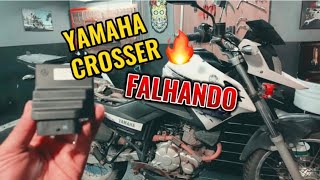 Yamaha Crosser 150 Falhando [upl. by Zzahc]