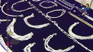 Latest Designer Light weight Silver Anklets [upl. by Cuthburt]