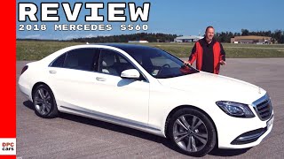 2018 Mercedes SClass S560 Review [upl. by Brinn225]