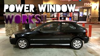 EK Door Swap Manual to Power Windows [upl. by Lemraj]