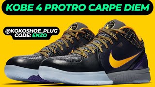 KOBE 4 PROTRO CARPE DIEM UNBOXING AND REVIEW KOKO SHOE [upl. by Ahsehat]