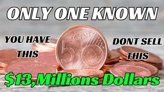 The 5 Euro Cent Super Rare Coins In the World Which Could Make You Millionaire [upl. by Thomey]