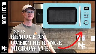 How To Remove An Over The Range Microwave [upl. by Hunger176]