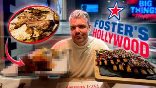 DECEPCIÓN AL PROBAR TODOS LOS COSTILLARES del FOSTER HOLLYWOOD 🍖 ¿los mejores de franquicias [upl. by Attevaj949]