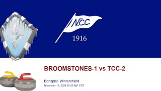 🥌 NCC Bonspiel Wintershield  BROOMSTONES1 vs TCC2 [upl. by Juster156]