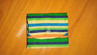 Easy MiniWallet Tutorial ❤️  घर पर बनाएं आसानी से छोटा वॉलेट  AshaSewing [upl. by Mcdougall]