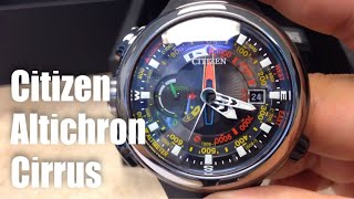 Citizen EcoDrive Limited Edition Promaster Altichron Cirrus Watch BN504801E Review [upl. by Anoiek]