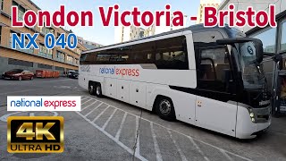 National Express Coach Journey from London to Bristol [upl. by Sheri]