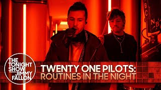 Twenty One Pilots Routines in the Night  The Tonight Show Starring Jimmy Fallon [upl. by Avera876]