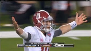 AJ McCarron  Top 10 Plays [upl. by Einahpehs258]