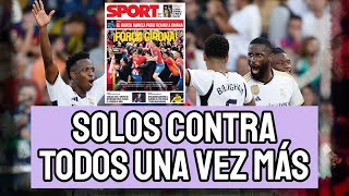 EL ANTIMADRIDISMO SE UNE PARA ATACAR AL REAL MADRID SPORT TOCA FONDO Y TELE ROURES HACE EL RIDÍCULO [upl. by Maddock]