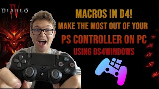 MACROs on both the PS CONTROLLER 🎮 and MK ⌨️ in any game 💪 DS4Windows  Proceed accordingly to ToS [upl. by Ethbinium315]