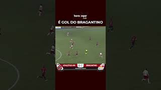 É GOL DO BRAGANTINO athleticoparanaense athletico bragantino futebolbrasileiro golaço gol [upl. by Chernow]