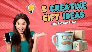 5 Creative Gift Ideas for Dad or Hubby Birthday Fathers Day [upl. by Adnirol]