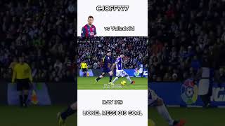 Messi Goal vs Valladolid [upl. by Hinkle]