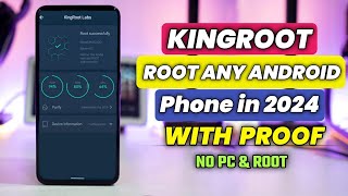 Root Any Phone With Kingroot in 2024  New Method To Root Any Android  How To Root Any Phone [upl. by Rinna]