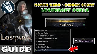 Legendary Phels Location in Lost Ark  North Vern Hidden Story Locations Guide [upl. by Bosson]