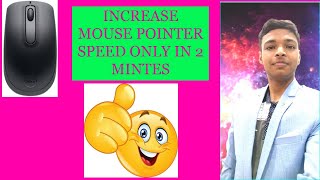 How To Increase Mouse Pointer Speed [upl. by Adarbil882]