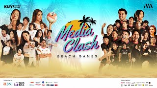 🔴 LIVE MEDIA CLASH 20  BEACH GAMES  KUY MEDIA GROUP VS AHHA [upl. by Nesyla]