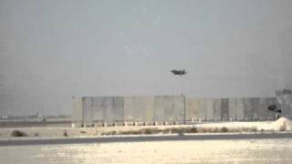 F18 hard landing in Iraq [upl. by Ojaras]