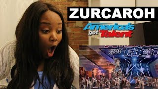 Americas Got Talent  Zurcaroh GOLDEN BUZZER  REACTION  ibukola [upl. by Ydarb201]