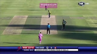 Shahid Afridi Vs Abd Villers Longest Six 158M Full Innings Highlights [upl. by Thagard]