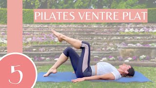 10 minutes de Pilates pour un ventre plat  Pilates pour débutants  CHALLENGE NOUVEL AN  Jour 5 [upl. by Veriee]