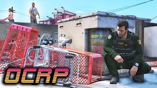 Throwing Carts and Stealing Boats in OCRP GTA 5 RP [upl. by Prochoras]