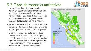 Parte Teorica Capitulo 9 2 Tipos de mapas cuantitativos [upl. by Notnirt]