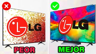 Televisores LG Clasificados del ¡PEOR AL MEJOR [upl. by Icul]