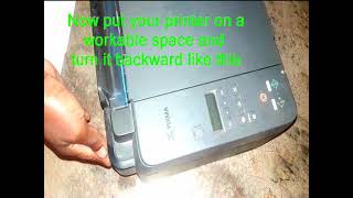 How to fix maintenance cartridge full error CANON G series PIXMA G3411 G2420 G2411 etc ERROR 1727 [upl. by Dine]