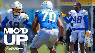 Mic’d Up Bud Dupree At Training Camp 2024  LA Chargers [upl. by Nanda]