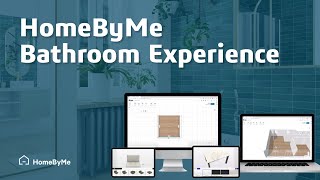 🛁 Want your customers to imagine their dream Bathroom ✨HomeByMe tells you how [upl. by Munmro]