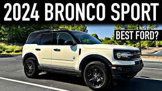 2024 Ford Bronco Sport Review Surprisingly Great SUV [upl. by Htepsle]