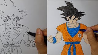 Vẽ songoku7 viên ngọc rồngdragon ballNgọc NguyễnTVvẽ nhân vật hoạt hình [upl. by France]