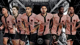 PSG  le club de la capitale dévoile son nouveau maillot rose et noir [upl. by Yla]