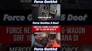 FORCE 4 CRORE KI G WAGON SIRF 16 LAKH ME BANA DI reel shortvideo reelvideo shorts funny car [upl. by Nitsu]