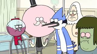 Regular Show  Mordecai Punches Benson Hard [upl. by Staford94]