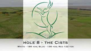 Craigielaw Golf Club  Hole 8  Fly By [upl. by Yttiy]